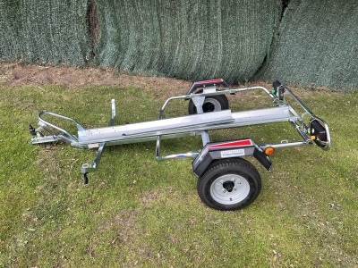 Used Erde PM310 Single Motorcycle Bike Trailer