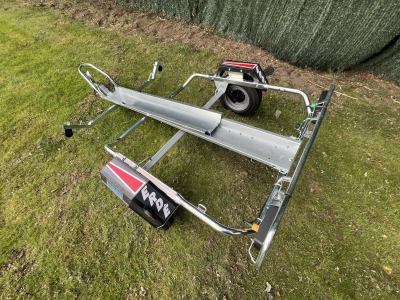 Used Erde PM310 Single Motorcycle Bike Trailer