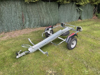 Used Erde PM310 Single Motorcycle Bike Trailer
    
