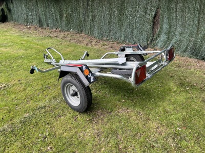 Used Erde PM310 Single Motorcycle Bike Trailer
    