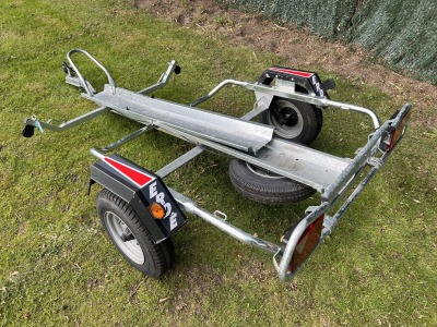 Used Erde PM310 Single Motorcycle Bike Trailer
    