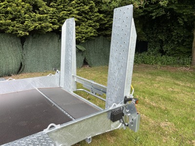 Ifor Williams GH146 Tri-Axle Plant Trailer with Fixed Skids