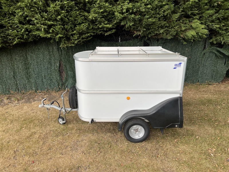Second Hand Ifor Williams BV64e Enclosed Trailer with Roof Rack