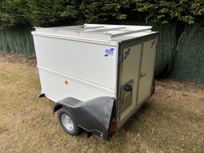 Second Hand Ifor Williams BV64e Enclosed Trailer with Roof Rack