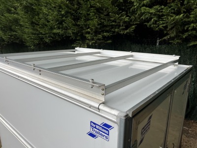 Second Hand Ifor Williams BV64e Enclosed Trailer with Roof Rack
