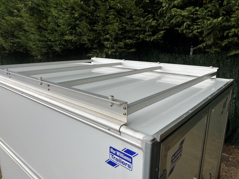 Second Hand Ifor Williams BV64e Enclosed Trailer with Roof Rack