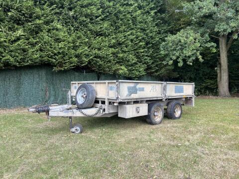 Used Ifor Williams LM105G 10ft x 5ft 5" Flatbed Trailer with Ramps