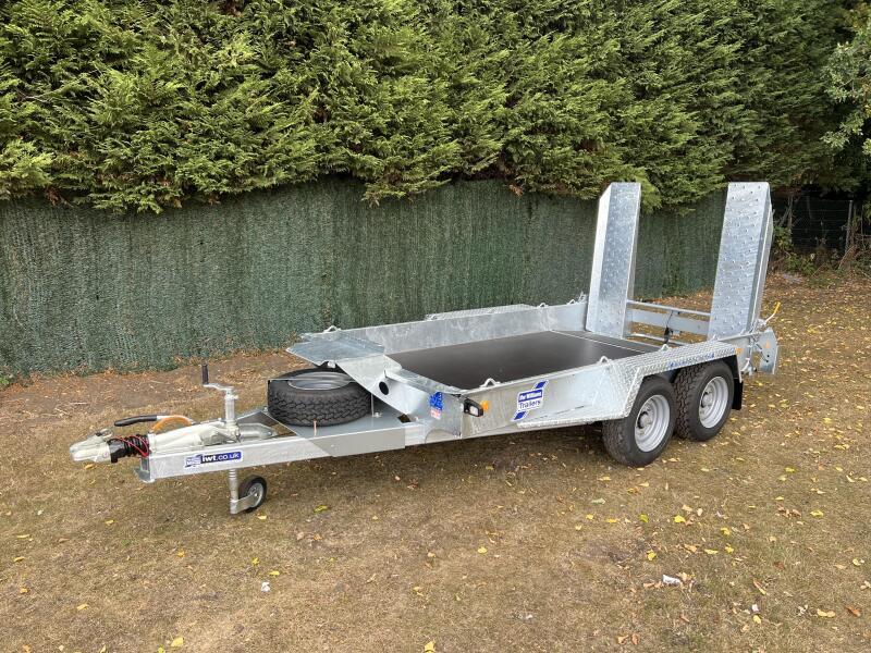 Ifor Williams GH1054 Plant Trailer with Fixed 4'9" Skids