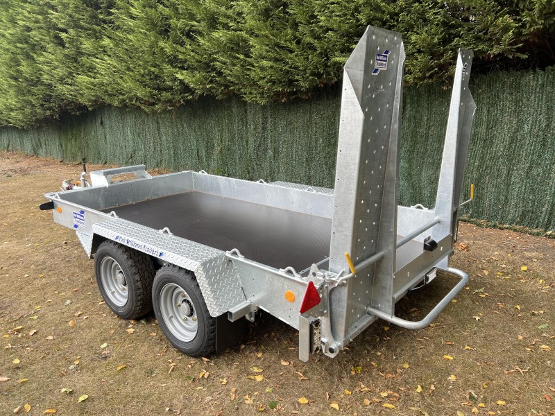 Ifor Williams GH1054 Plant Trailer With Fixed 4'9