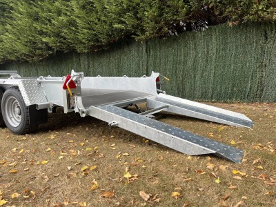 Ifor Williams GH1054 Plant Trailer With Fixed 4'9