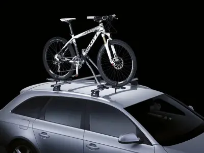 Thule Freeride Cycle Carrier With Bike on the roof