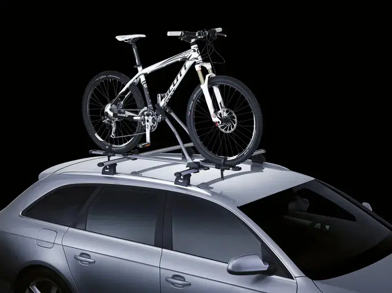 Thule Freeride Cycle Carrier With Bike on the roof