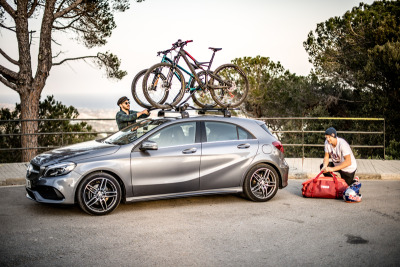 Thule Proride 2 bike son the roof