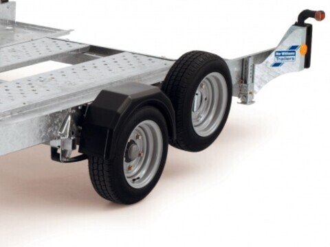 Ifor Williams CT157 Spare Wheel & Mounting Bracket - KX0243