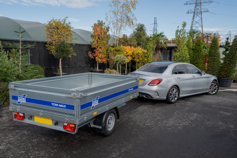 Ifor Williams TM071-2514 Unbraked Tow-Max Trailer Close Up Rear