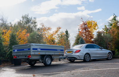 Ifor Williams TM071-2514 Unbraked Tow-Max Trailer Side View