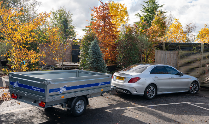 Ifor Williams TM071-2514 Unbraked Tow-Max Trailer Close Up Side View