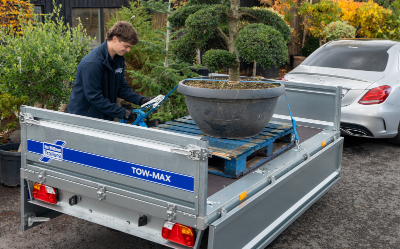 Ifor Williams TM071-2514 Unbraked Tow-Max Trailer Strapping Pallet