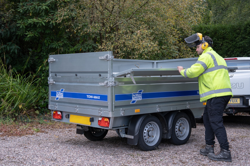 Ifor Williams TM162-2514 Tow-Max Trailer Extended Drop Sides