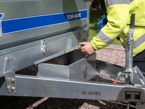 Ifor Williams 1745mm Tow-Max Trailer Toolbox - KX5E015
