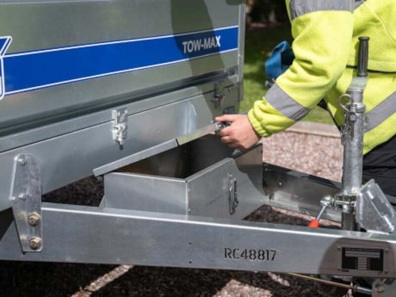 Ifor Williams 1740mm Tow-Max Pro Trailer Toolbox - KX5E016
