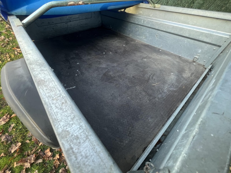 Used Brenderup 1150S camping trailer with soft weather cover