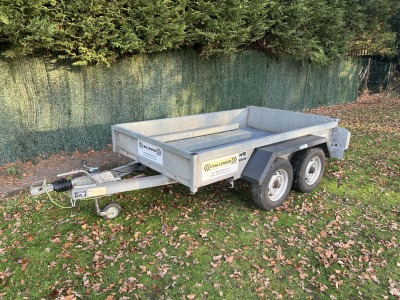 Second Hand Indespension Challenger 8x5 twin axle general duty trailer