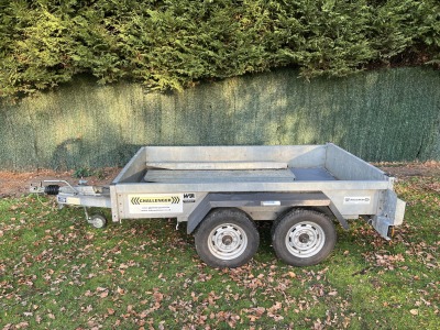 Second Hand Indespension Challenger 8x5 twin axle general duty trailer