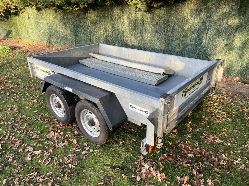 Second Hand Indespension Challenger 8x5 twin axle general duty trailer