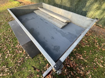 Second Hand Indespension Challenger 8x5 twin axle general duty trailer