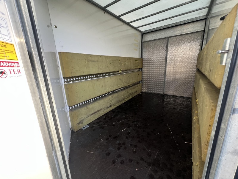 Used Ifor Williams BV85G 8x5x6 enclosed box trailer with combination ramp/door