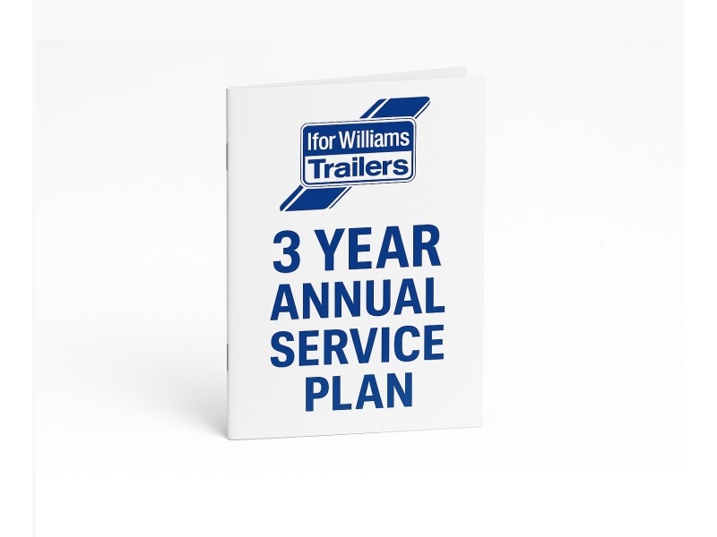 Ifor Williams Single Axle Unbraked 3 Year Annual Service Plan - Save &pound;46.80!