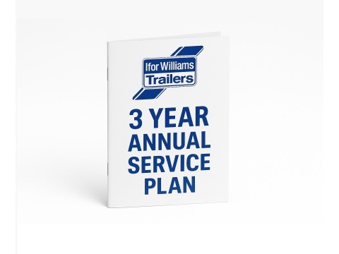 Ifor Williams Single Axle Unbraked 3 Year Annual Service Plan - Save &pound;46.80!