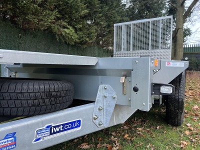 Ifor Williams GX84 Ramp Plant Trailer Full LED Light Special Edition