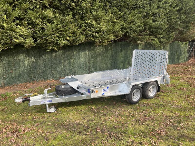 Ifor Williams GH1054 Plant Trailer With 3'9" Ramp and HD Steel Floor