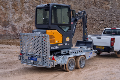 Ifor Williams DIGADOC GH1054 Plant Trailer