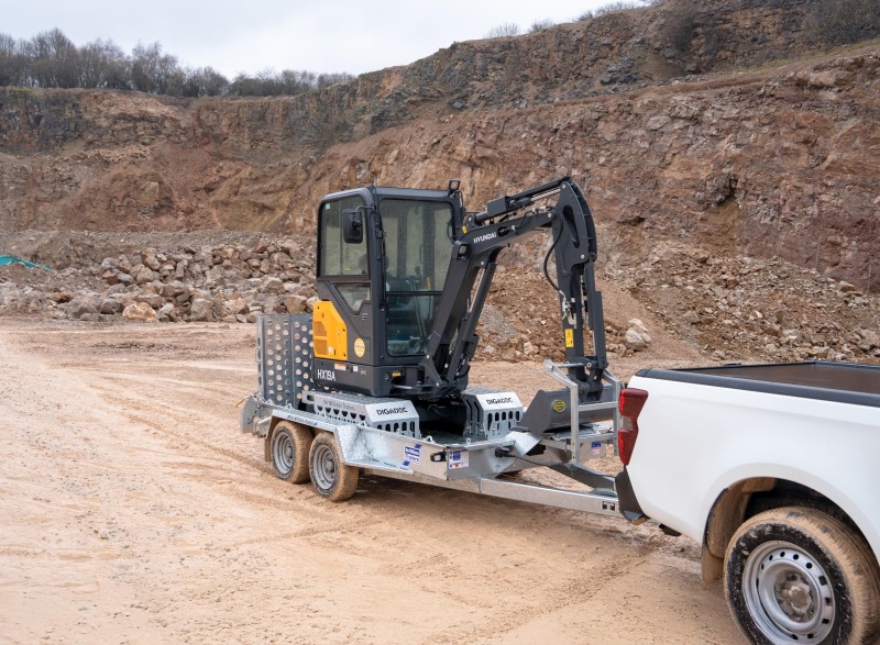 Ifor Williams DIGADOC GH1054 Plant Trailer