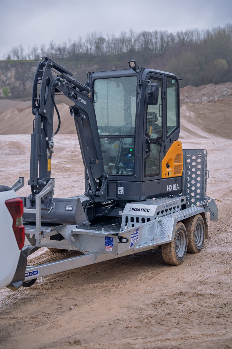 Ifor Williams DIGADOC GH1054 Plant Trailer