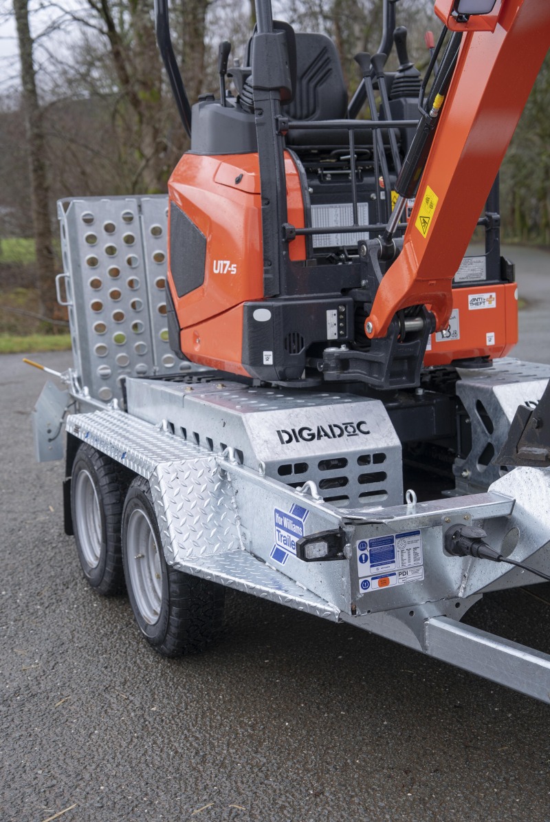 Ifor Williams DIGADOC GH94 Plant Trailer Shows