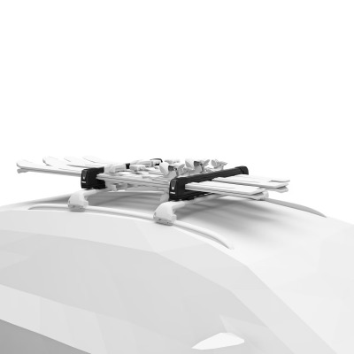 Thule Xtender in black with skis