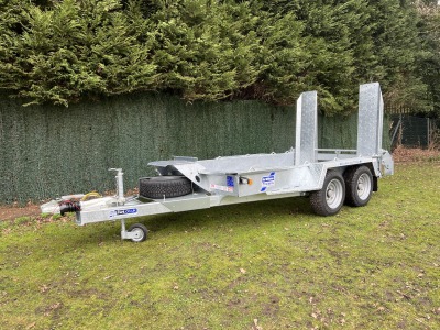 Ifor Williams GH1054 Plant Trailer With Skids and HD Steel Floor