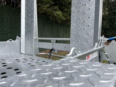 Ifor Williams GH1054 Plant Trailer With Skids and HD Steel Floor