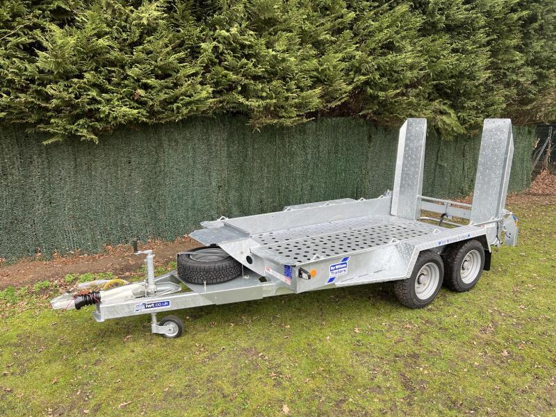 Ifor Williams GH1054 Plant Trailer With 4'9" Skids and HD Steel Floor