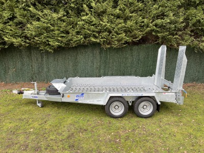 Ifor Williams GH1054 Plant Trailer With Skids and HD Steel Floor