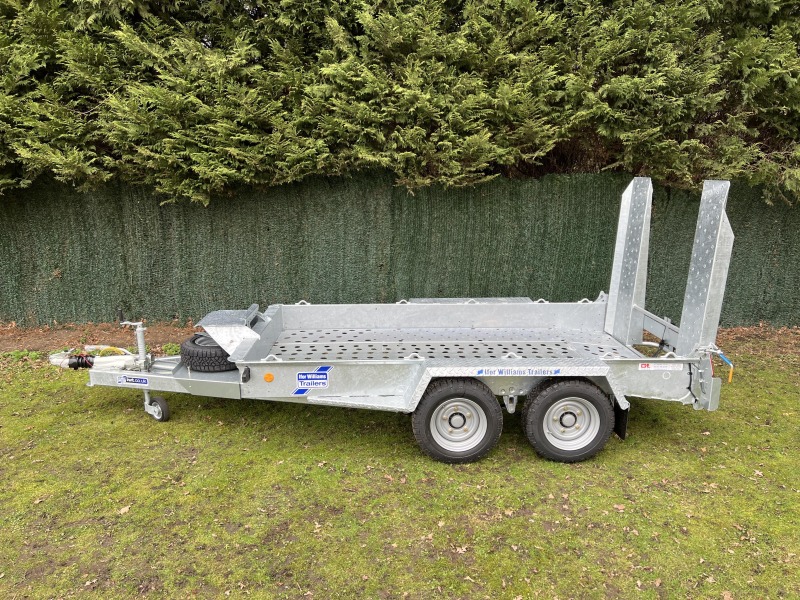 Ifor Williams GH1054 Plant Trailer With Skids and HD Steel Floor