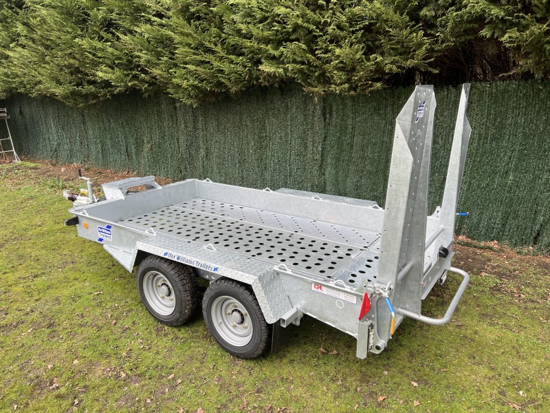 Ifor Williams GH1054 Plant Trailer With Skids and HD Steel Floor