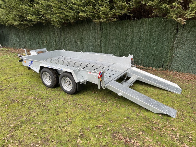 Ifor Williams GH1054 Plant Trailer With Skids and HD Steel Floor