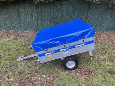 Used DUUO Folding Camping / Luggage / Baggage Trailer 