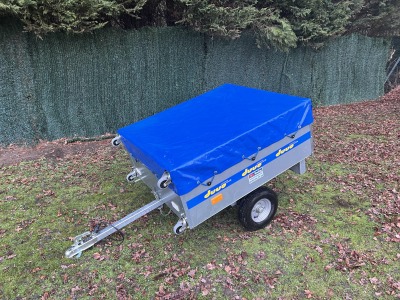 Used DUUO Folding Camping / Luggage / Baggage Trailer 