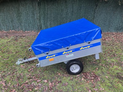 Used DUUO Folding Camping / Luggage / Baggage Trailer 
